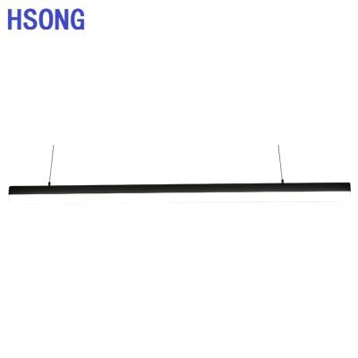 China Indoor Lighting Acrylic Suspended Linear Light 1200Mm 4Ft Ip33 Led Linear Light 28w For Indoor Lighting for sale