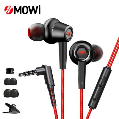 China In-Ear Gaming Earphones With MIC In-Ear Deep Headset Stereo Earphone Bass Earbuds With Microphone For Mobile Gaming for sale