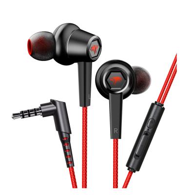 China In-Ear Factory Gaming Earphone Amazon Success 2021 Ps4 Earphones With Microphone Gaming Earphone With Detachable Long Microphone for sale