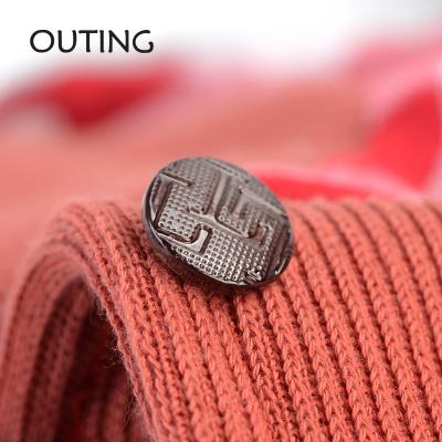 China 26 L Nickel Free Metal Snap Press Button, Red Copper, High Quality Hardware Garment Trims, Customized Design for sale