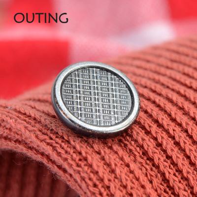 China Snap press button 26L nickel free zinc alloy, antic silver color, high quality hardware garment trims for sale