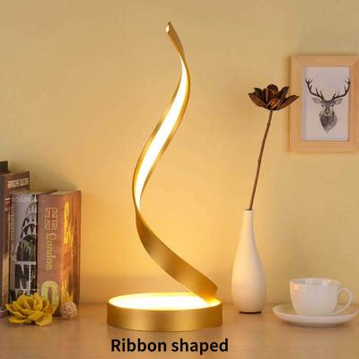 China New Style Modern Art Shape Modern Table Lamp for sale