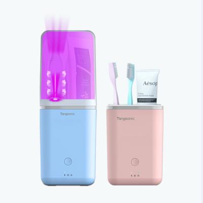 China Tangsonic Kill 99.9% Bacteria USB Powered Toothbrush Box Multi Function Health Care Portable Toothbrush for sale