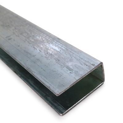 China Manufacturer Industrial Garage Roll Up Door Accessories Galvanized Guide Rail for sale