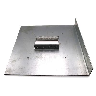 China Industrial Garage Shutter Roller Door Roll Up Door Accessories End Plate Metal Side Mount Bracket for sale