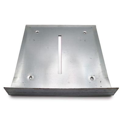 China Traditional Factory Wholesale Rolling Plate Garage Roller Shutter Door Accessories Side Head Plate for sale