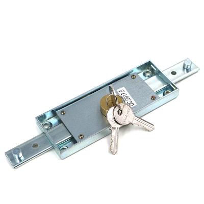 China Custom Galvanized Iron Shipping And Handling Garage Use Door Roller Shutter Component Metal Fireproof Rolling Anti-theft Lock for sale