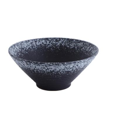 China Europe style new factory custom made porcelain clay noodle ramen japanese korean ceramic bowl set with chopsticks for sale