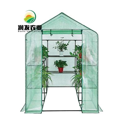 China Agricultural/Comercial Runfa Easily Assembled Outdoor And Indoor PVC Greenhouse Kit Mini Garden Greenhouse Used For for sale