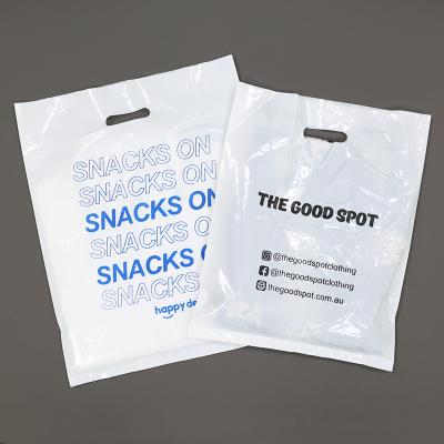 China Eco-Friendly Glossy Fashion Recyclable Biodegradable Recyclable Shopping Plastic Bag for sale