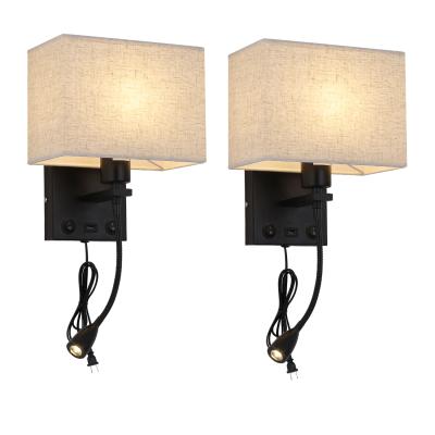 China Modern Manufacture Custom Usb Filling Left Cheap Wall Lamp For Living Room for sale