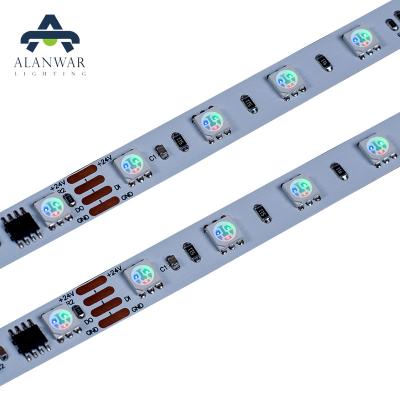 China Residential Entertainment Venue KTV Bar Hotel 12W SMD5050RGB IC Marquee Running Water Light Strip for sale