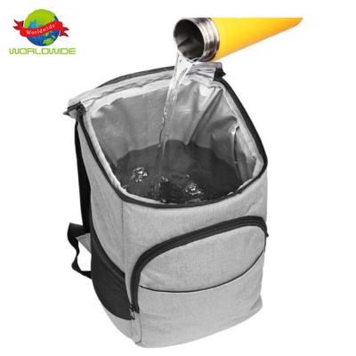 China Waterproof Custom Insulated Cooler Bag 24 Can Backpack Cooler Waterproof Soft Cooler Backpack for sale