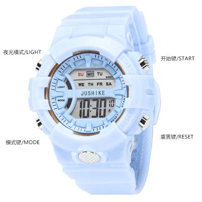 China Girls Kids Watches Digital Calendar Silicone Full Body Waterproof Student Sports Electronic Watch For Boys for sale