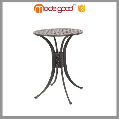 China Zhejiang Madegood 2018Fashionable Luxury Metal Table Outdoor Garden Bar Table BK-067A for sale