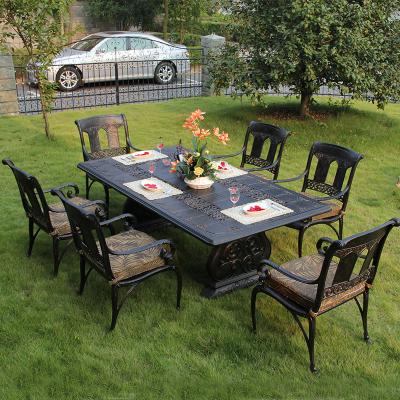 China Gorgeous Aluminum Metal Chair Zhejiang Madegood Outdoor Metal Table And Chair for sale