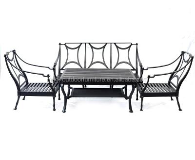 China The garden set the cast aluminum furniture Verona sofa modern french baroque style antique sofa for sale