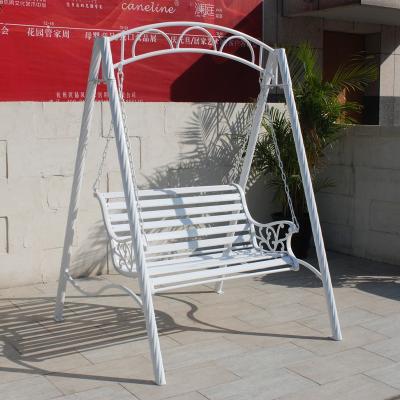 China Hot Patio/Outdoor/Garden/Hotel/Home Couples New Design Cast Aluminum Set Outdoor Patio Swing Chairs for sale