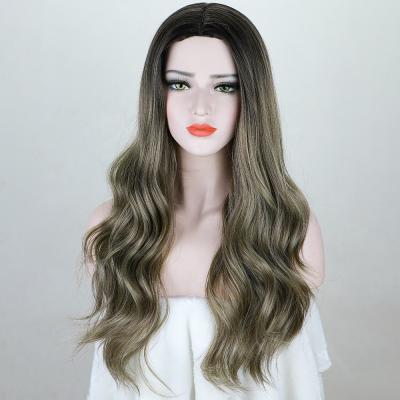 China Heat OK Fiber Synthetic No Lace Wig Aliblisswig 24