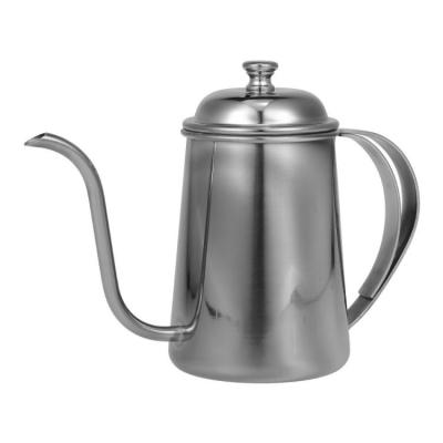 China Durable Professional Stainless Steel Kitchen Pour Coffee Pot Hand Drip Coffee Pot With Handle Kettle for sale