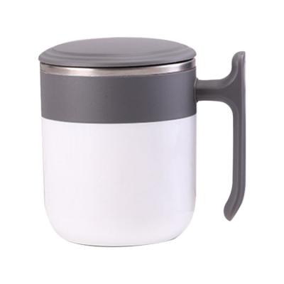 China 300ml Durable Durable Self-stirring Blending Mug Lid Thermal Induction Stirring Coffee Mug Cup Stainless Steel, ABS Mugs All-season for sale