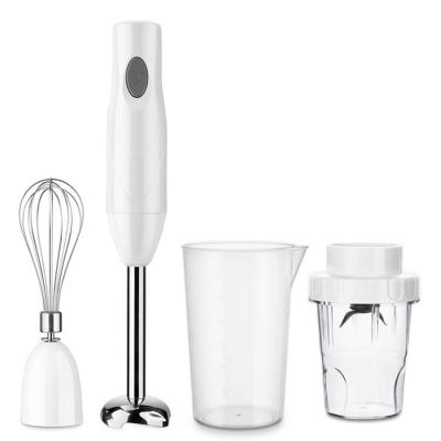 China Good Quality RV Household Food Mixer 4-in-1 Hand Stick Mixer 150W 600ml Beaker Stainless Steel Mixing White White for sale