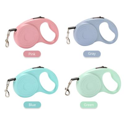 China Fashion wholesale high quality new custom logo custom padded automatic retractable dog leash for sale