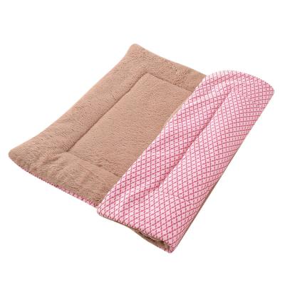 China Indoor Durable Plush Cat Dog Blanket Pet Sleeping Bed Warm Soft Washable Mat Mat for sale