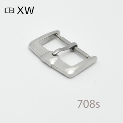 China Solid 304L Stainless Steel 8mm-22mm Watch Buckle Tongue 1.5mm Pin Clasp For Wrist Watch Strap for sale