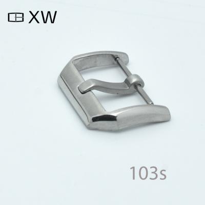 China Solid 304L Stainless Steel Xiongwei 3mm Pin Clasp Watch Buckle Tongue For Wristwatch Strap 22mm for sale