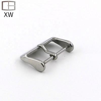 China 316L Stainless Steel Watch Buckle For 20Mm Strap Pin Silicon Metal Connector Clasp Black Avengerbreitling for sale