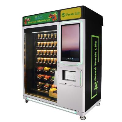 China XYZ Subway Station 24 Hours Self Service Shop Vegetable Fruit Fresh Egg Food Vending Machines For Retail Items for sale