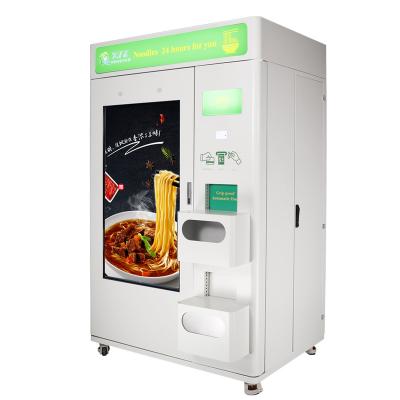 China Subway Station Smart Touch Screen Elevator Delivery Cup Noodle Japanese x/y Vending Machine For Hot Food for sale