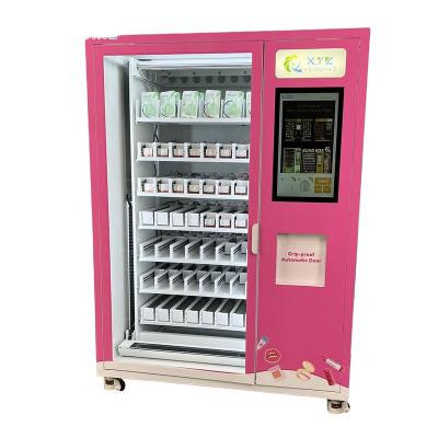 China X/Y Steel Retail Cosmetics Ware Cosmetics Steel System Elevator Subway Station Combo Shaft Hair Whip Vending Machine for sale