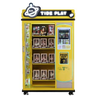 China Subway Station Thickened Tempered Glass 21.5 Inch Touch Screen Elevator Small Blind Lucky Gift Mystery Box Vending Machine Small for sale