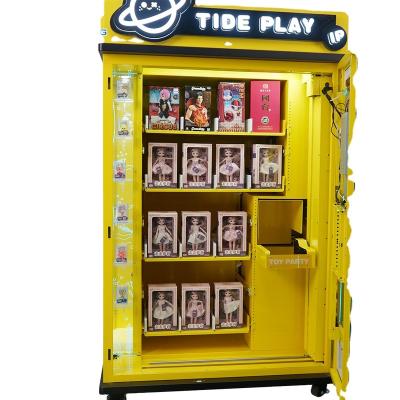 China XYZ source factory fashion young boys slots box lucky secret vending machines box toy adjustable automatic doll doll for sale