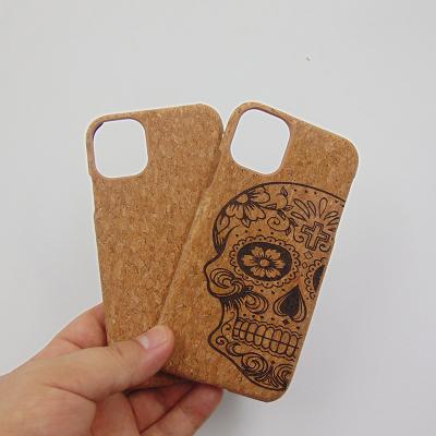 China Europe Custom Design Eco Friendly High Quality Soft Cork Wooden Cell Phone Cases for sale