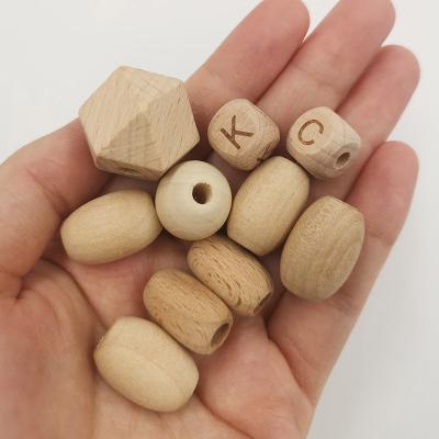 China Europe supply factroy size custom oval of various organic log beads for sale