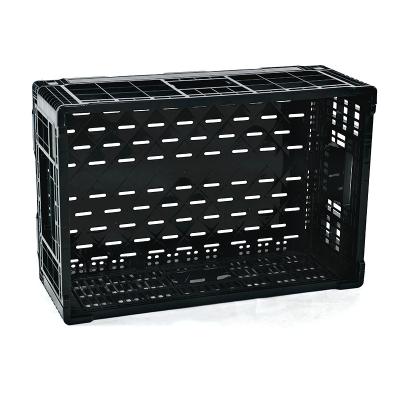 China Eco-friendly Custom Plastic Crate Universal Large Rectangular Vegetable Fruit Storage Crates for sale