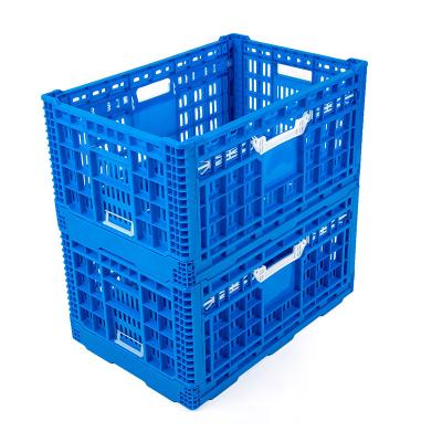 China Custom Sustainable Extra Large Universal Storage Basket Collapsible Plastic Storage Basket for sale