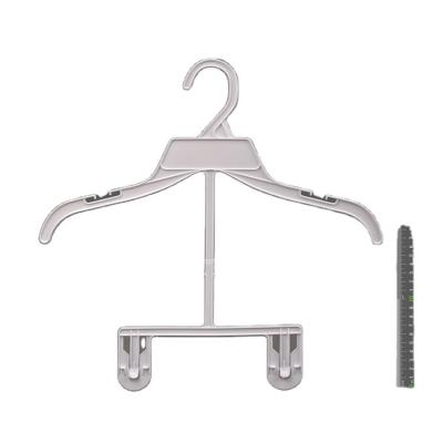 China Hot Selling Minimalist Connected Plastic Hangers For Clothes Hanger Customizable Plastic for sale