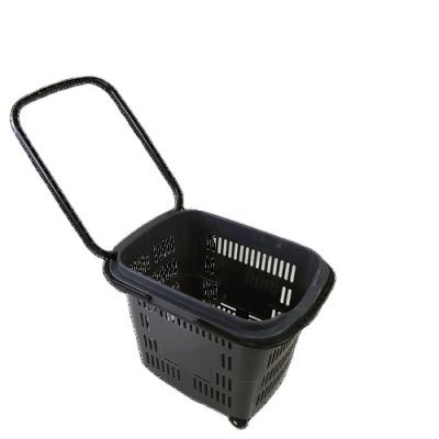 China Storage Made In China Top Quality Product Popular Trolley Wheeled Basket Shopping for sale