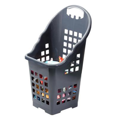 China Custom Shopping Cart Basket Small Folding Shopping Baskets for sale