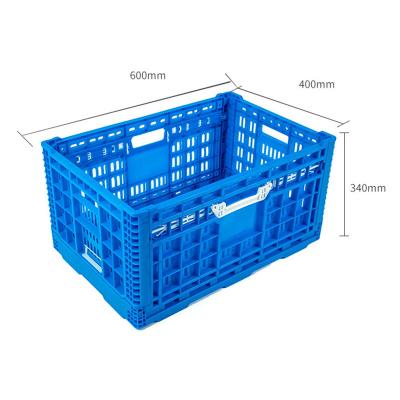 China Rack Wear Factory Direct Sales Folding Picnic Basket Storage Basket Folding Folding Basket for sale