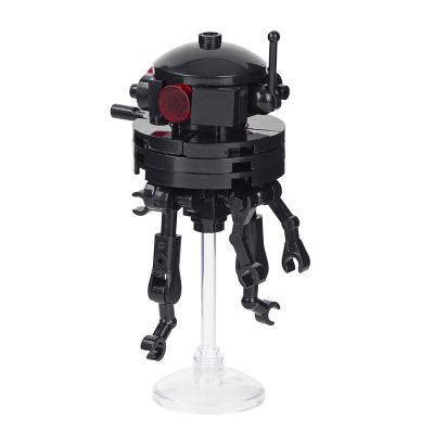 China Black Machine Building Toy MOC Empire Spy Plane Star Wars Mini Robot Recognition Action Figures Building Blocks Toys Gifts Kids for sale