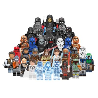 China Building Toy Star Knights Wheel Clone Troopers Shade Troopers Wars The Mandalorian Thieves Mini Action Figure Building Blocks Toys for sale