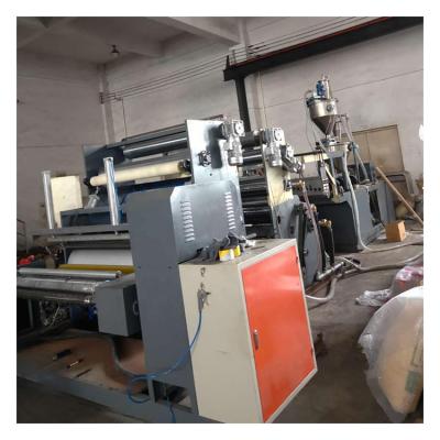 China High Strength Film High Transparency PVC Cling Filmmaking Machine Extruder for sale