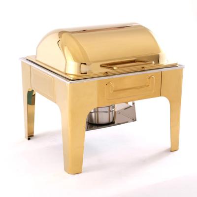 China Commercial LOGO Buffet Food Dish Warmer Food Warmer Stainless Steel Commercial Chafing Dishes Customized and Modern Hotelware Equipment for sale