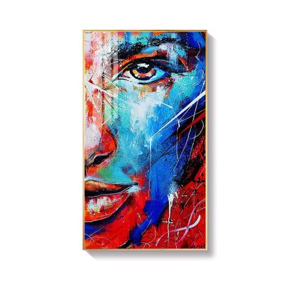 China Custom High Resolution Aluminum Alloy Frame Printed Canvas Wall Art Decorative Painting for sale