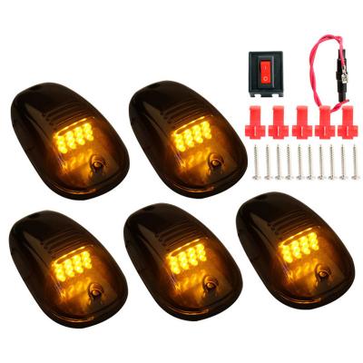 China ABS+LED Light Bar For Car LED Headlights Bulbs Accessories Work Cab Running Marker Lamp Light Truck Roof Top Mouse Light for sale